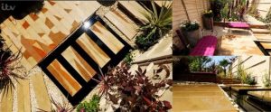Alan Titchmarsh uses pond dyes in 'A garden for Joan' on ITV