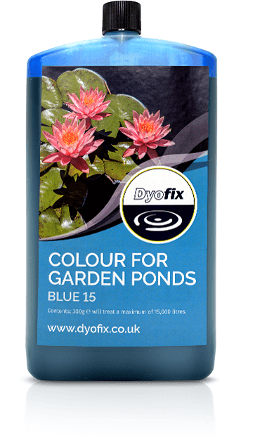 Small Garden Pond dye Blue 15